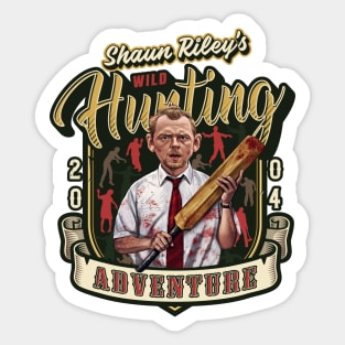 Shaun Riley's Wild Hunting Adventure Sticker